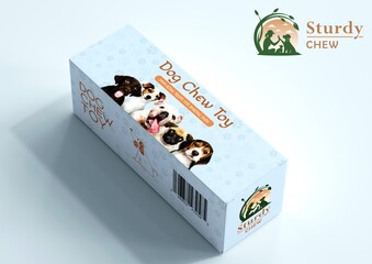 Sturdy Chew – Brand Logo and Product Box Design